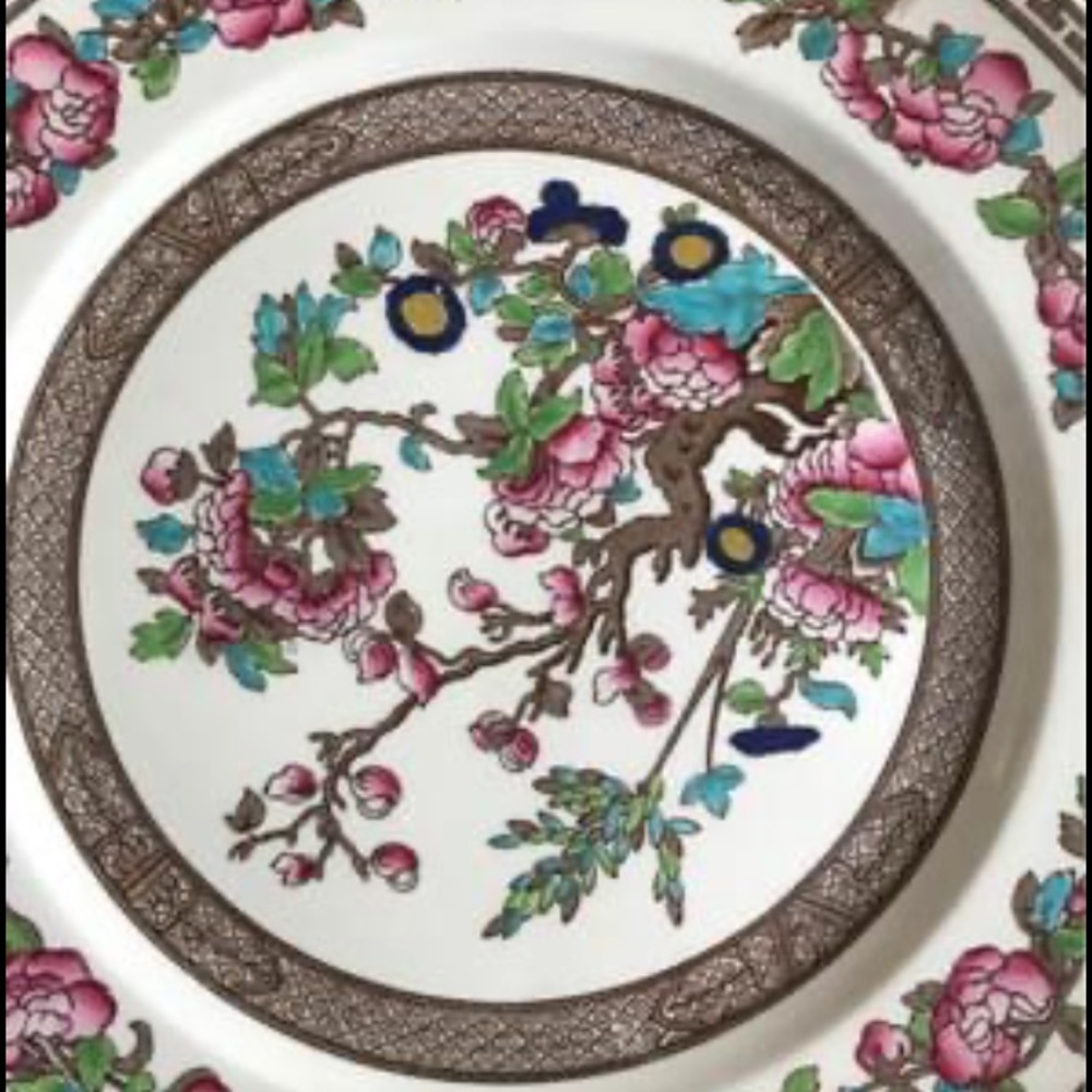 Vintage plate : Indian Tree
